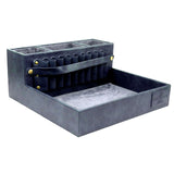 Salon Barber Storage Box Large Hairdressing Tool Storage Box Electric Clipper Dryer Comb Socket Storage Display Tray