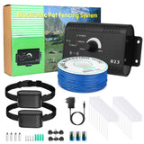 Pet Dog Electric Fence Safety Training Electric shock Sound Waterproof Dogs Collar Dog Supplies Dog Fence Containment System