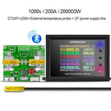 DT24 Digital Display BT DC Power Meter Voltmeter Ammeter Battery Capacity Tester 30A/100/200/300/400/500A Current Voltage Meters