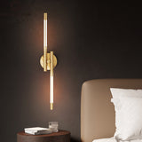 Modern Copper Wall Lamps LED Wall Sconce For Bedroom Bedside Lights Sofa Background Decor Creative Home Indoor Wall Light Gold