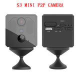 S3 2K Mini WiFi P2P Camera Built-in Mic CCTV Wireless Security 1080P Surveillance Micro Cam Night Vision Baby Real-time Monitor