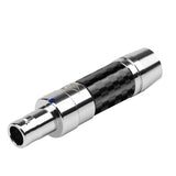 1Pair Rhodium Plated Beryllium Copper Headphone Pins Carbon Fiber Plug Connector HD800 HD820 Headset Audio Adapter