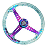 Universal 14'' Auto Acrylic Racing Steering Wheel Modified Parts Accessories