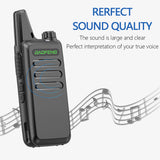2 PCS Baofeng Professional BF-T20 Walkie Talkie 16 Channels UHF 400-470MHZ Support USB Charging For BF-C9 BF-888S Two Way Radio