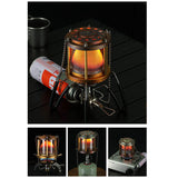 Portable Gas Stove Heater Winter Gas Heater Camping Stove Accessories for Winter Outdoor Camping Fishing Backpacking