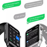 HK28 Smart Watch 1.78inch Amoled Men Women Smartwatch AI Voice Assistant Heart Rate Health Monitor Sports Wristwatch