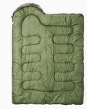 Pongee Camping Sleeping Bag Solid 4 Season Warm Cold Envelope Backpacking Sleeping Bags For Outdoor Traveling Hiking Thicken