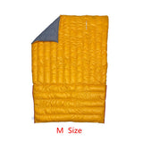 20D Winter Autumn Spring 90% White Duck Down Mummy Sleeping Bag Blanket Mat Quilt Hammock Underquilt Camping