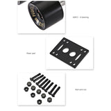PUENTE 2Pcs/Set Skateboard Truck With 70 X 51Mm Skate Wheel Riser Pad Bearing Hardware Accessory Installing Tool For Skateboard