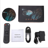 New 2021 Mini Smart TV Box Android 9.0 2.4G/5G Wifi HK1 MAX RK3318 Quad-Core BT 4.0 Set Top Box Media Player 4G 64G Dropshipping