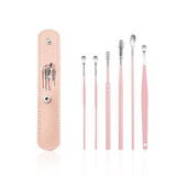 Ear Cleaner Wax Pickers Earpick Wax Remover Curette Ear Pick Cleaner Kit Spoon Care Ear Clean Tool