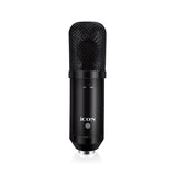 ICON M4 Professional large-diaphragm condenser microphone XLR socket Metal mesh cover for live streaming,dubbing and recording