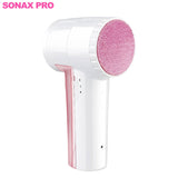SONAX PRO Electric 3 in 1 Lint Remover & Fabric Shaver, Small Home Stainless Portable Fuzz Remover for Fabric, Pet Hair