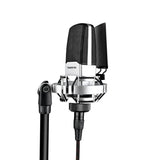 Takstar SM-18 EL Cardioid Recording Microphone with high-performance shock mount for recording vocal/drum/piano