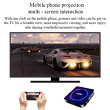 Vmade T3 Pro Android 10 TV Box 4G 32G 64G128G TV Receiver Set Top Box Dual Wifi 2.4G&5G Bluetooth HEVC 265 IPTV Media Player