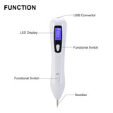 Portable Spot Remover Pen USB Rechargeable Skin Tag Tattoo Removal Tool Kit With 6 Modes Mole Eraser Beauty Tools for Facial