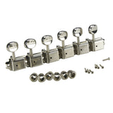 Guitar Machine Heads Tuners Chrome Locking String Tuning Key Pegs Tuners Set Replacement for Lp, Sg, Tl Electric Guitar