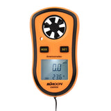 Digital Anemometer Handheld Wind Speed Meter Gauge Air Velocity Temperature Tester with LCD Backlit Wind Chill for Shooting