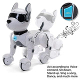 Remote Control Robot Dog Toy, Rc Dog Robot Toys Smart & Dancing Robot Toy, Talking RC Animals Mini Pet Dog Robot