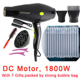 110V or 220V With US, EU Plug 1800W Hot And Cold Wind Hair Dryer Blow dryer Hairdryer Styling Tools For Salons and household use