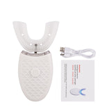 Waterproof silicone U shaped Ultrasonic Toothbrush USB Rechargeable Automatic Electric Tooth Brush 4 Modes Oral Cleansing Brush