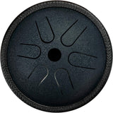 hLURU 5.5 Inch Steel Tongue Drum 6 -Tone with Travel Bag and Mallets, Percussion Instrument, Harmonic Handpan Drum