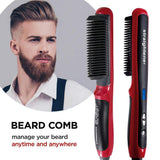 High Quality Hot Comb Straightener Electric Hair Straightener Brush Comb 2 In 1 Straightening Brush