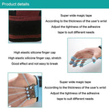 Finger Strength Trainer Gripper Extensor Exerciser Colors Flexion Finger Device Band Resistance With Extension 3 Training G0I7