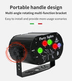 RGB Aurora Pattern Disco Light Dream LED Laser Projector Stage Lighting Effect USB Power Wedding Birthday Holiday Party Light