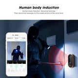 Video Doorbell HD 1080P Two Way Intercom Wireless WiFi Door Bell Night Vision 166° Wide Angle for Home Security 90-260V