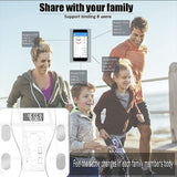 Bluetooth Body Scale Bathroom Scales BMI Body Weight Scale Smart Digital Electronic Scale Body Composition Analyzer