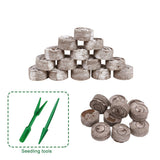 30mm Plug Garden Greenhouse Indoor Growing Flower Vegetable Professional Peat Pellet Set Plant Starting Home Seedling Soil Block