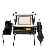 Gordak 853/863 Hot Air Heat Gun BGA Rework Soldering Station + Electric Soldering Iron + IR Infrared Preheating Station