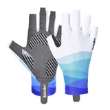 Fishing Gloves without fingers Anti-skid Sun Protection Half Finger Glove Super Elastic Sports Gloves for Outdoor Hiking Driving