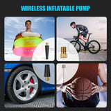 Compressor Air Inflator Tire Pump 12V 150 PSI Digital LCD Pressure Gauge, LED Light2000mAh Rechargeable Battery, Memory Function