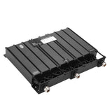 100W UHF Duplexer 8 Cavity Duplexer MHZ For SGQ‑450K 100W UHF 456MHz 466MHz 8 Cavity Duplexer N/SMA Connector Black
