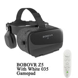 BOBOVR Z5 120 FOV VR Virtual Reality Glasses Remote 3D Android Cardboard VR 3D Headset Stereo Helmet for Smartphones 4.7-6.2