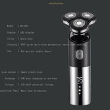 3 in1 multifunction Pro wet dry use electric shaver beard trimmer rechargeable razor for men shaving machine facial grooming set