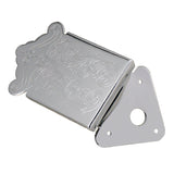 -Mandolin Tailpiece Bridge Back Hole Style for 3-6 Strings Cigar Box Guitar Part