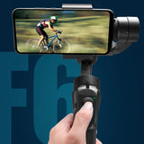Handheld 3-Axis Gimbal Stabilizer Compatible With All Brands of Smartphones for Vlog Youtuber Live Video Record with Sport Incep
