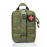 Outdoor Mountaineering Waterproof Portable Medical Emergency Rescue Kit Multi-functional Camouflage Oxford Tactical Medical Kit