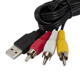 1080P HD Video Adapter Connector Portable Video Converter Adapter AV To HDMI-Compatible Converter Home Video Accessories