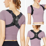Smart Posture Corrector Trainer Strap Hunchback Adjustable Waist Spine Support Brace Back Intelligent Sensor Vibration Corset