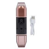 Skin Moisturizing Sprayer Facial Mist Sprayer Nanometer Rechargeable Hot Compress for Home Travel for Skin Care