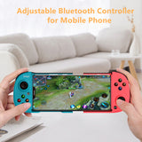 Mobile Game Controller Wireless BT Gamepad Consoles for iPhone Android Phone Tablet TV Hand Grip Game Accessories Mini Game Pad