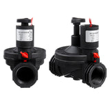 Newest 1'' Industrial Irrigation Valve 12V/24V AC Solenoid Valves Garden Controller for Garden Yard Garden Water Timers