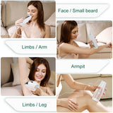 IPL Laser Permanent Hair Removal Pulsed Light Epilator Device 999999 Flashes Painless Hair Remover for Face Whole Body Depilador