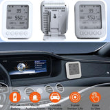 6 In 1 Car Air Quality Detector Vehicle Air Warning Smart Terminal CO CO2 Air Pressure Altitude Temp Humidity 24 H Real Monitor