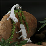 Nordic seletti lizard Night light modern Cute LED Resin Animal chameleon table lamp bedroom living room home deco Light Fixtures