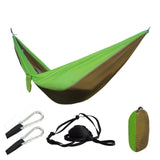 Outdoor Portable Camping Parachute Sleeping Double Hammock Garden Swing Hamac Hanging Chair Flyknit Hamaca Rede Amaca DC12